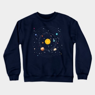 Solar system planets Crewneck Sweatshirt